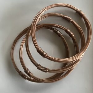 Copper Telephone Wire Bangle