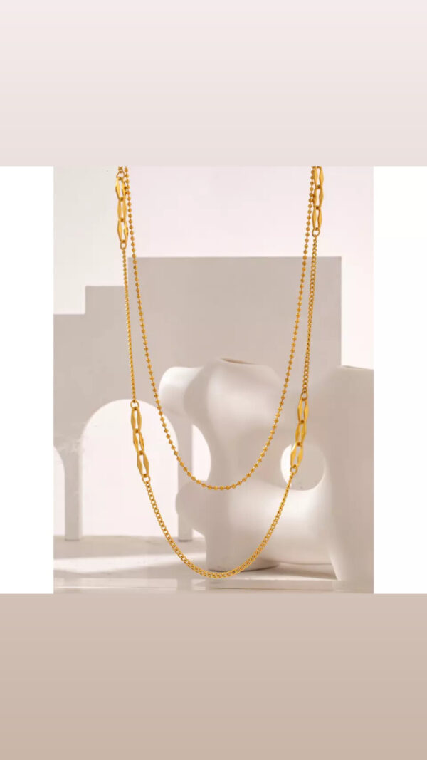 Long Sweater Chain Necklace